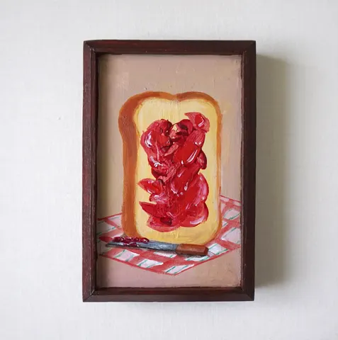빨강 토스트 Red toast